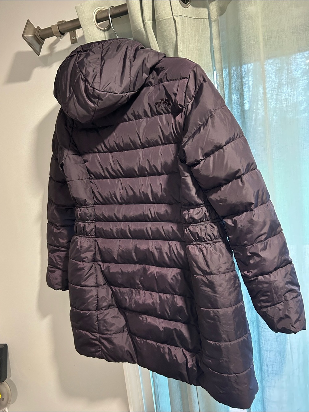 The North Face Women’s 550 Quilted Long Puffer Coat 💜 - Picture 3 of 7